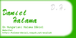 daniel halama business card